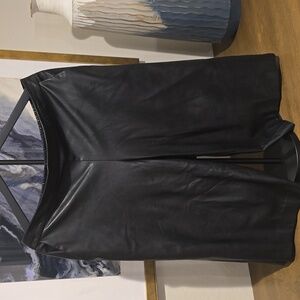 Bisou Bisou Faux Leather Shorts